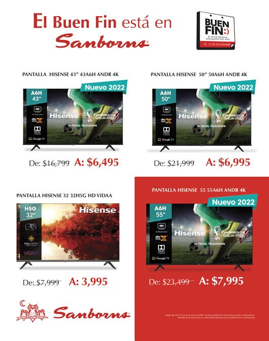 Pantallas Hisense